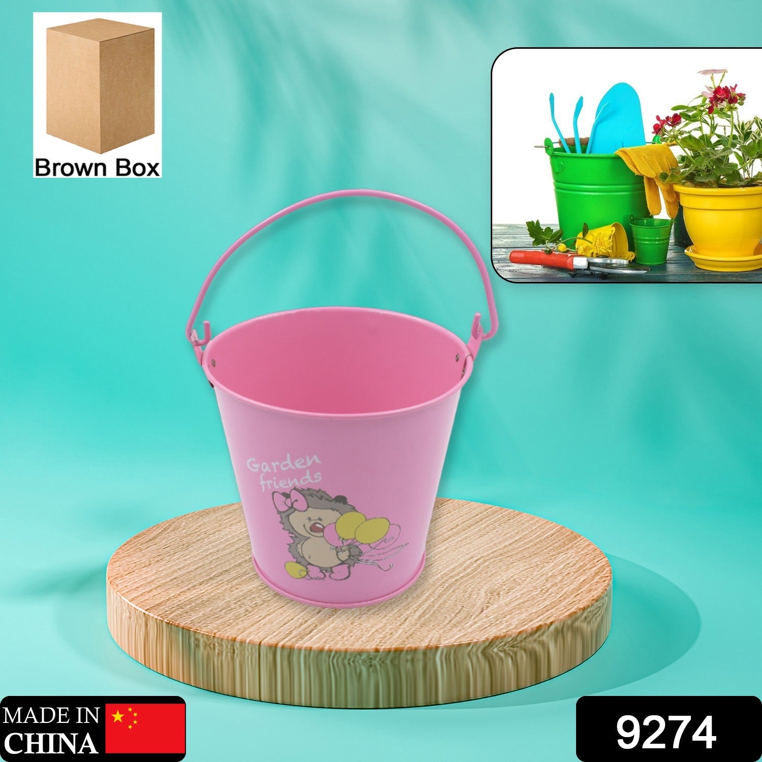 9274 Small Metal Buckets with Handles, Bucket Plant Kids Pot Plant Succulents Metal Flower Bucket Metal Candy Bucket Ice Bucket Bucket Metal Succulent Flower Pot Creativity (1 Pc) 9274 Small Metal Buckets with Handles, Bucket Plant Kids Pot Plant Succulents Metal Flower Bucket Metal Candy Bucket Ice Bucket Bucket Metal Succulent Flower Pot Creativity (1 Pc)